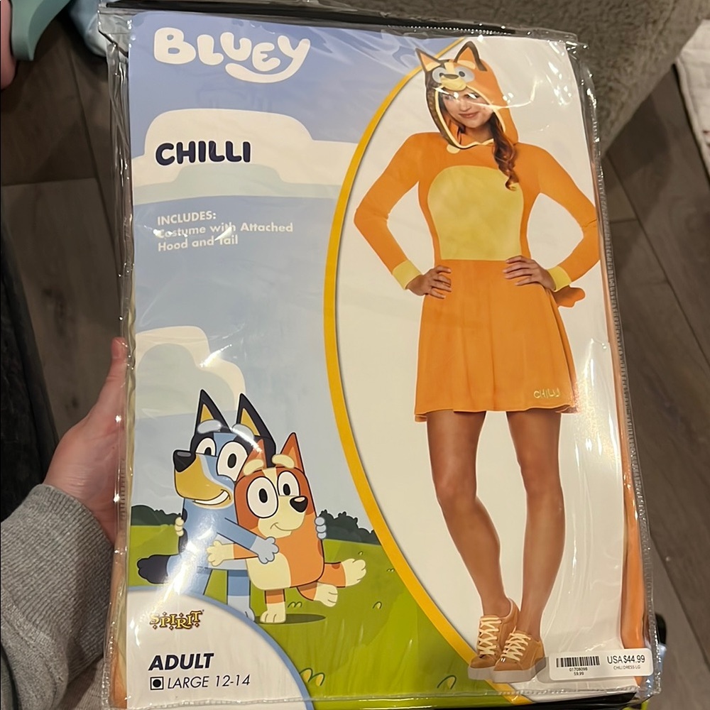 Bluey Chilli Adult Costume